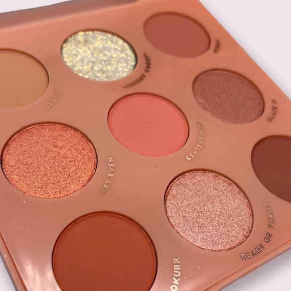 Colourpop Baby Got Peach 9-Pan Full Size Eyeshadow Palette - Vibrant & Trendy - Picture 2 of 4